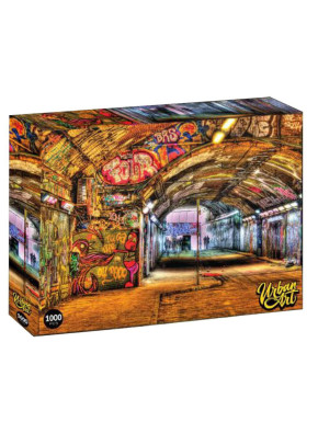 Puzzle Urban Art Banksy Tunnel 1000 piezas