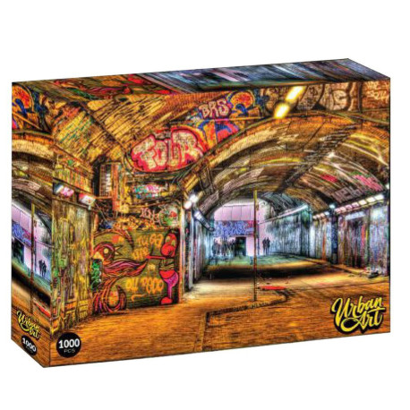 Puzzle Urban Art Banksy Tunnel 1000 piezas