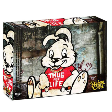 Puzzle Urban Art Thug for life 1000 piezas