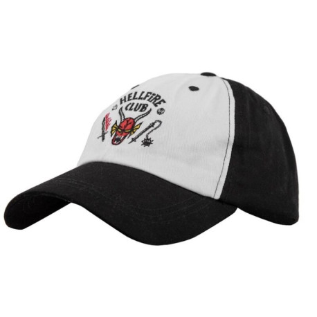 Gorra de béisbol Hellfire Club circunferencia de 54-60 cm. algodón