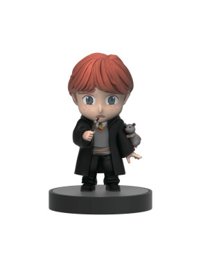 Figura de colección Ron Weasley con Scabbers 10 cm