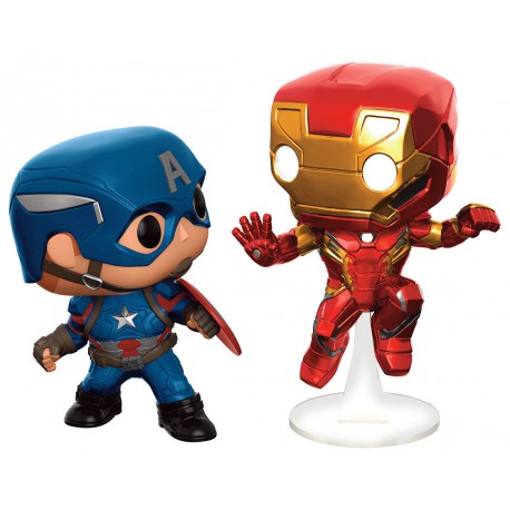 Set Funko Pop! Civil War Battle Collector Corps Edition