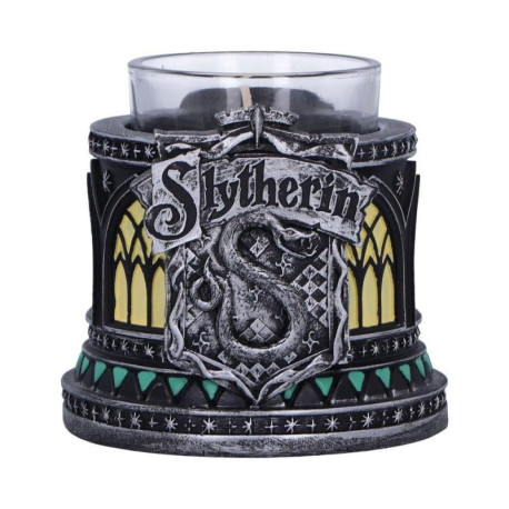 Portavelas de la casa Slytherin