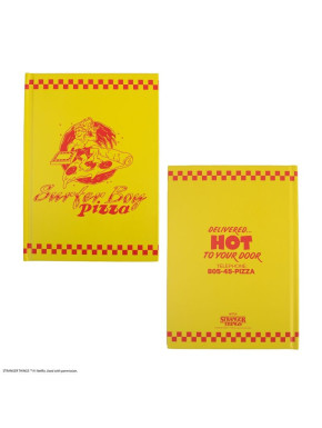 Cuaderno tapa dura Surfer Boy Pizza 15 x 21 x 1.4 cm