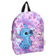 Mochila Stitch & Angel corazones 31 cm