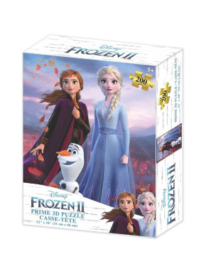 Puzzle lenticular Disney Frozen Elsa, Anna y Olaf