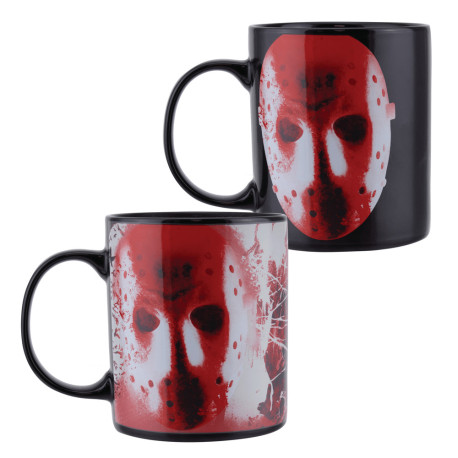 Taza Térmica Viernes 13 máscara Jason