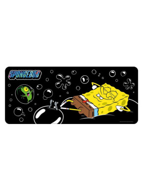 Alfombrilla de escritorio jumbo Bob Esponja 70 x 30 cm. neopreno