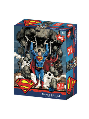 Puzzle lenticular DC Comics Superman montaña 300 piezas