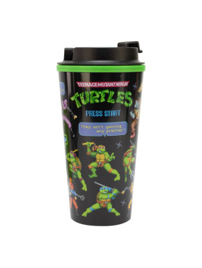 Vaso Termo con tapa de rosca Tortugas Ninja 450 ml