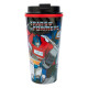 Vaso Termo con tapa de rosca Transformers 450 ml