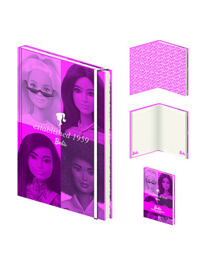 Cuaderno Premium A5 Barbie (Established 1959) 21 x 15 cm