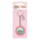 Llavero con spinner Pusheen Hi , Bye color Pink & Blue