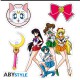 Set stickers, Sailor Moon x2