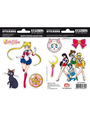 Set pegatinas Sailor Moon x2