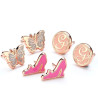 Set de boucles d'oreilles Glinda Butterfly