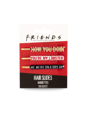 Horquillas para el cabello Friends frases