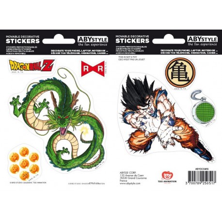 Set pegatinas Dragon Ball x2