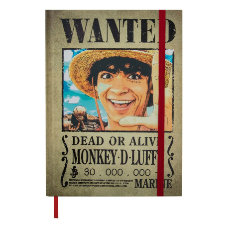 Cuaderno de tapa dura Wanted Posters