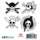 Set stickers One Piece x2