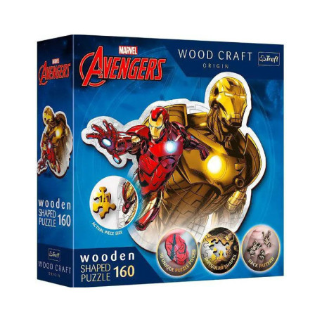 Puzzle madera Iron Man 160 piezas