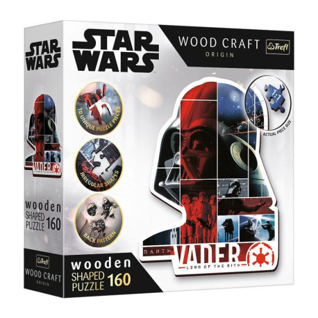 Puzzle madera Darth Vader 160 piezas