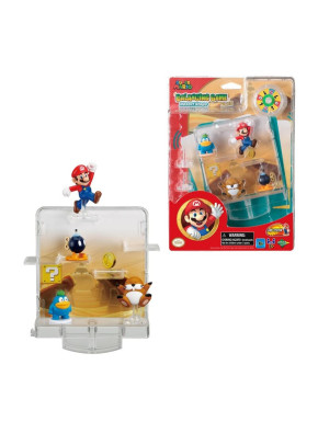 Set de figuras pintadas a mano + Juego de mesa Super Mario Balancing Game Plus Desert Stage