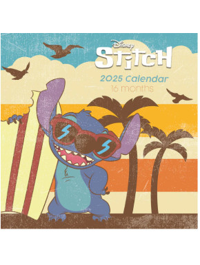 Calendario Pared Lilo & Stitch 30X30