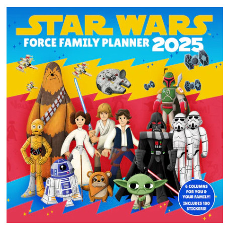 Calendario Planificador Familiar Star wars 30X30