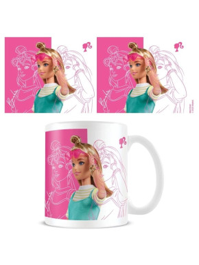 Mug Barbie Rose et Blanc 315ml