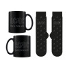 Set AC/DC Back in Black : Mug et chaussettes