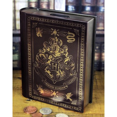 Piggy Bank Harry Potter Hogwarts Book