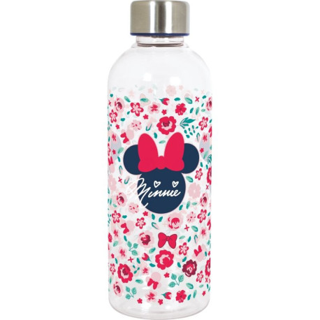 Botella de plástico Minnie Mouse Flores 850 ml