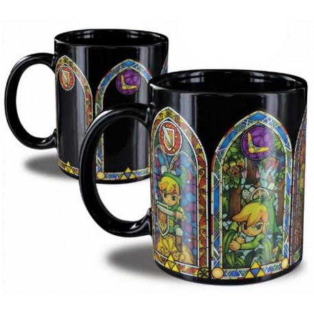 Taza térmica Zelda Vidrieras