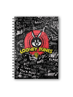 Libreta Efecto 3D Cara Bugs Looney Tunes