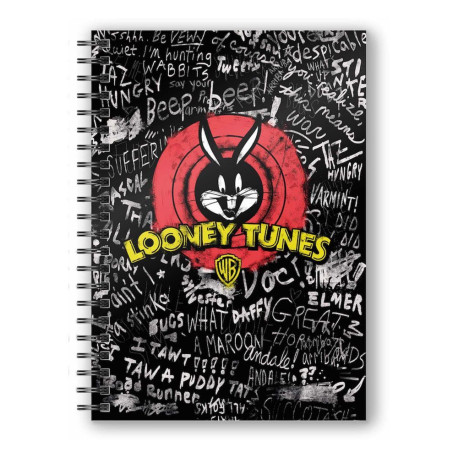 Libreta Efecto 3D Cara Bugs Looney Tunes