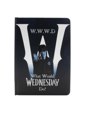 Cuaderno WWWD What would Wednesday do? (Miércoles) A5