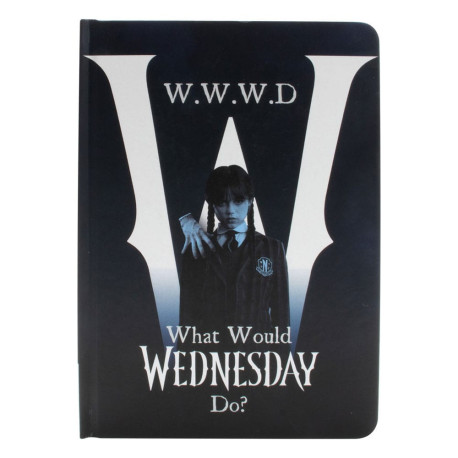 Cuaderno WWWD What would Wednesday do? (Miércoles) A5