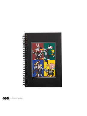 Cuaderno tapa dura con espiral Looney Tunes