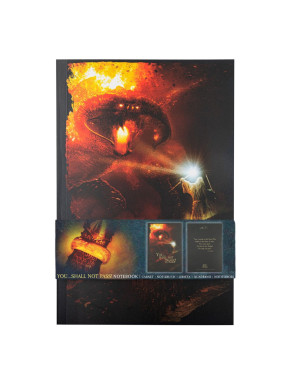 Libreta Gandalf luchando contra Balrog A5