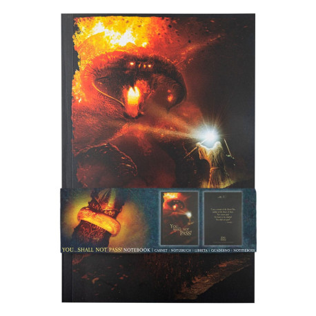 Libreta Gandalf luchando contra Balrog A5