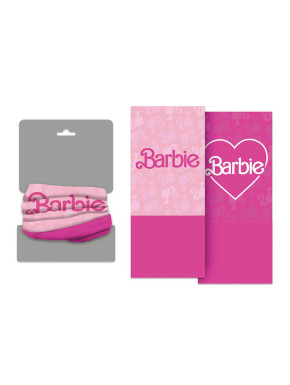 Braga de cuello logo Barbie rosa 64 x 24 cm