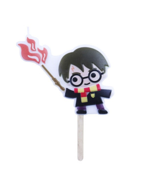 Vela de cumpleaños personaje Harry Potter 10 cm