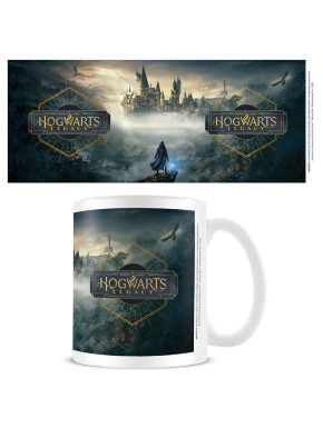 Taza Hogwarts Legacy Portada blanca 315 ml