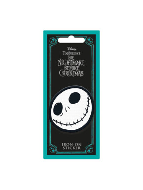 Pegatina de bordado (para planchar) Jack Skellington | Pesadilla antes de Navidad