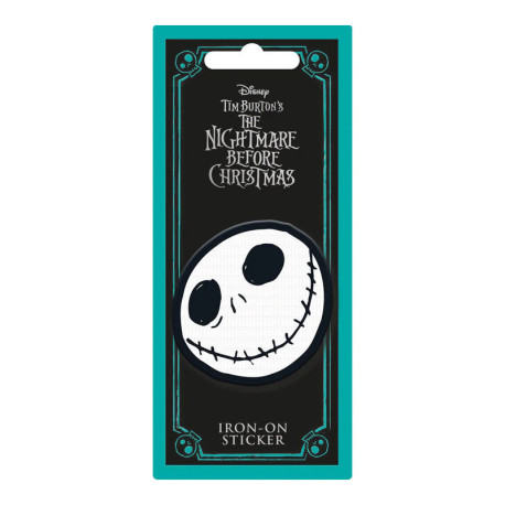 Pegatina de bordado (para planchar) Jack Skellington | Pesadilla antes de Navidad