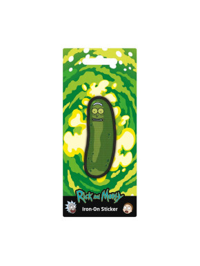 Pegatina de bordado (para planchar) Pickle Rick and Morty