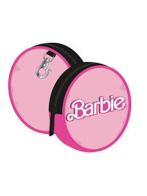 Monedero logo Barbie rosa 9 x 9 cm