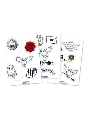 Set de pegatinas Harry Potter Hedwig