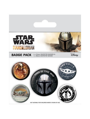 Set de chapas The Mandalorian